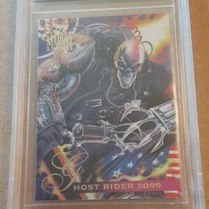 Graded 1995 Flair Marvel Annual Ghost Rider 2099 Trading Card